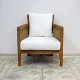 Mumba Chair White Wash Accent Chairs LOOMLAN By Artesia