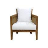 Mumba Chair White Wash Accent Chairs LOOMLAN By Artesia