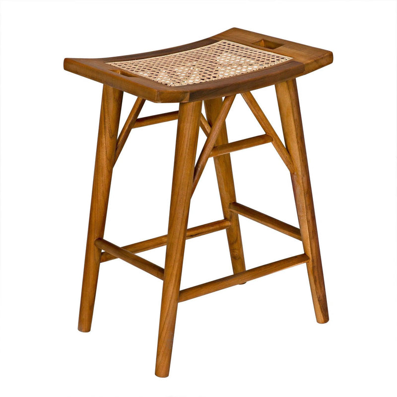 Murphy Counter Stool, Teak Counter Stools LOOMLAN By Noir