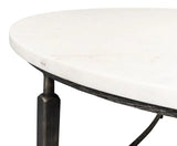 Mykos Round Coffee Table Coffee Tables LOOMLAN By Sarreid