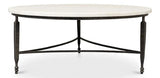 Mykos Round Coffee Table Coffee Tables LOOMLAN By Sarreid