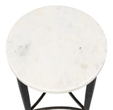 Mykos Round Side Table Side Tables LOOMLAN By Sarreid