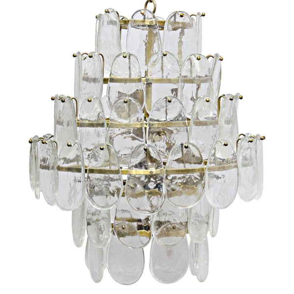 Mystic Metal and Glass Chandelier Chandeliers LOOMLAN By Noir