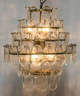 Mystic Metal and Glass Chandelier Chandeliers LOOMLAN By Noir