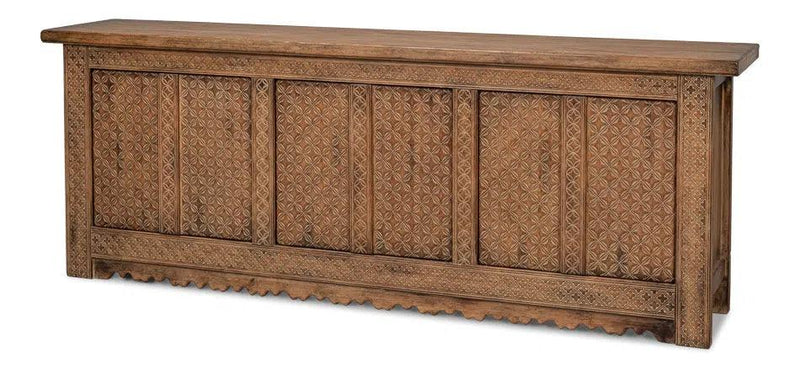 Nader Persian Burnt Brown Sideboard Sideboards LOOMLAN By Sarreid