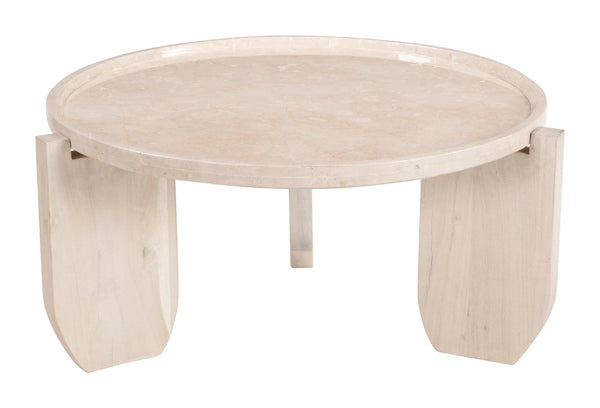 Nador Coffee Table Natural Coffee Tables LOOMLAN By Zuo Modern