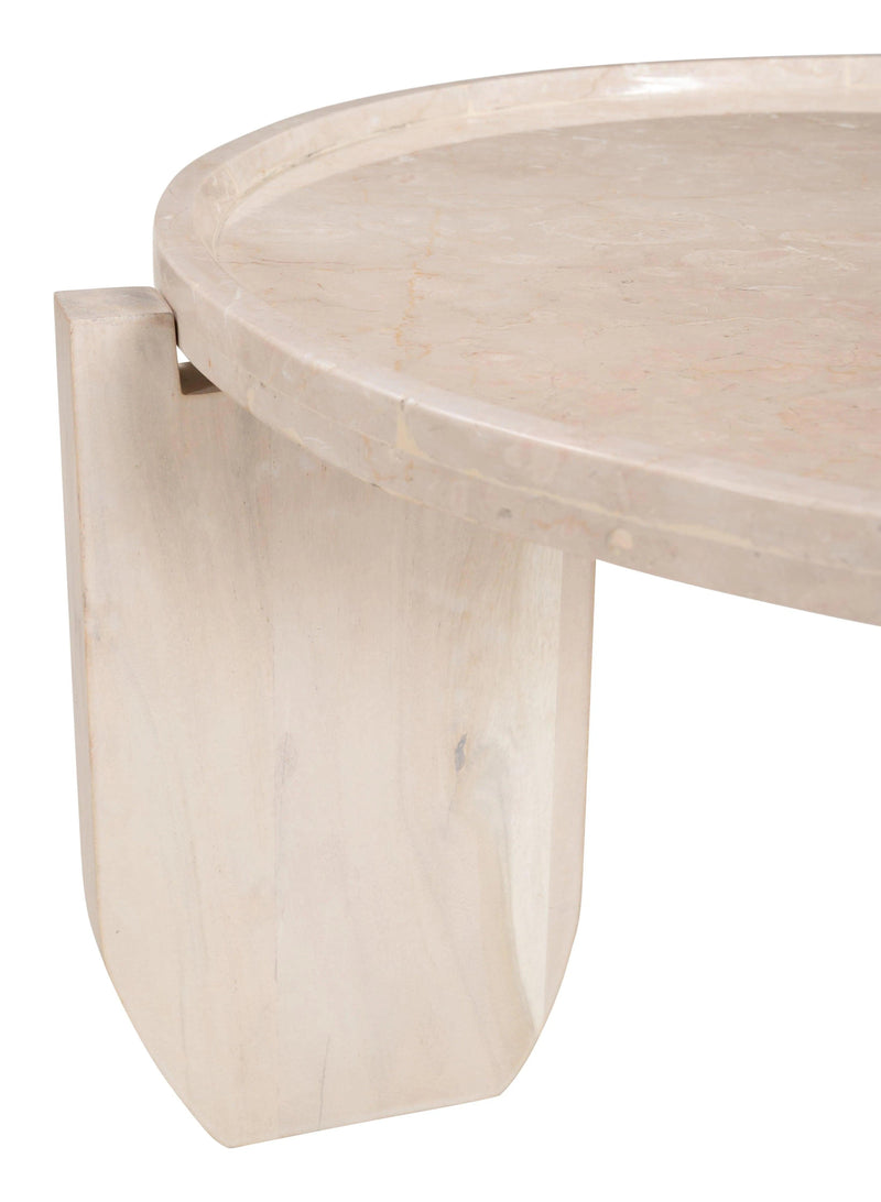 Nador Coffee Table Natural Coffee Tables LOOMLAN By Zuo Modern