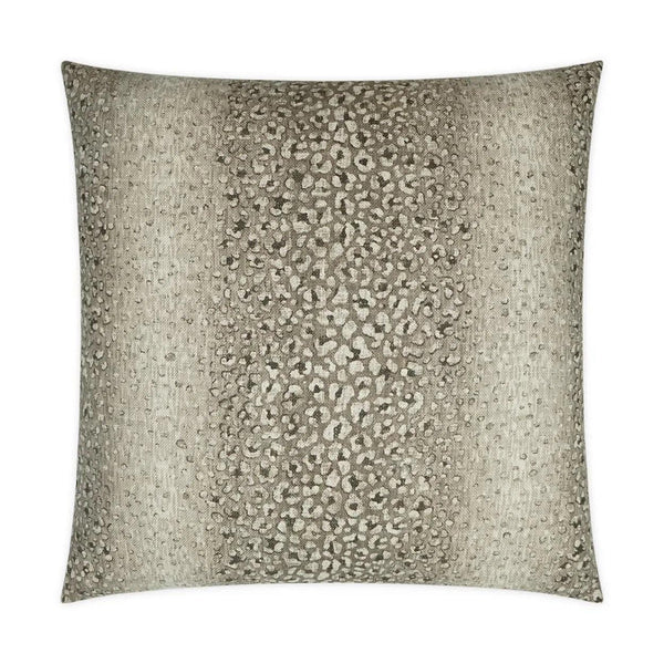 Nala Mushroom Animal Tan Taupe Grey Large Throw Pillow With Insert Throw Pillows LOOMLAN By D.V. Kap