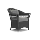 Nantucket Dining Armchair Premium Wicker Furniture Lloyd Flanders Outdoor Dining Chairs LOOMLAN By Lloyd Flanders