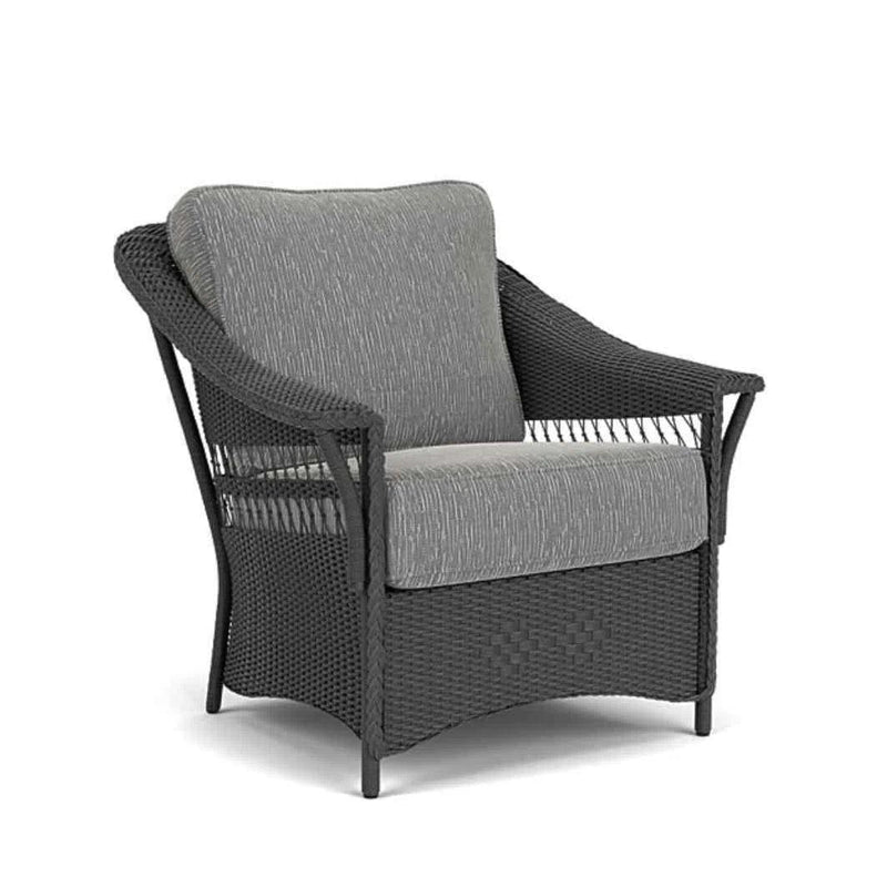 Nantucket Lounge Chair Premium Wicker Furniture Lloyd Flanders Outdoor Lounge Chairs LOOMLAN By Lloyd Flanders