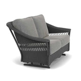 Nantucket Loveseat Glider Premium Wicker Furniture Lloyd Flanders Outdoor Sofas & Loveseats LOOMLAN By Lloyd Flanders