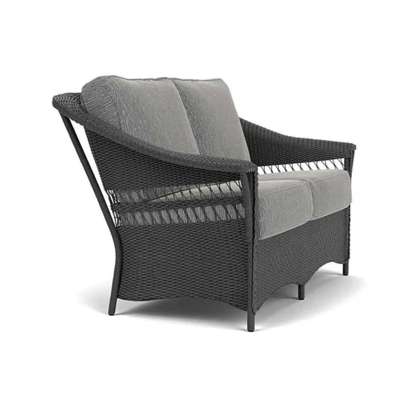 Nantucket Loveseat Premium Wicker Furniture Lloyd Flanders Outdoor Sofas & Loveseats LOOMLAN By Lloyd Flanders