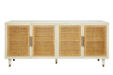 Nassau Caned Buffet Sideboards LOOMLAN By Furniture Classics