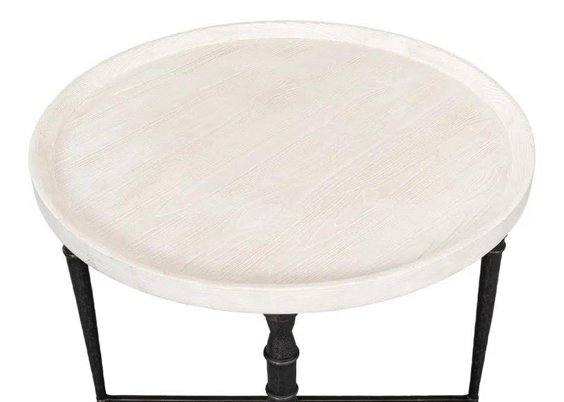 Nathaniel Elegance Side Table Side Tables LOOMLAN By Sarreid