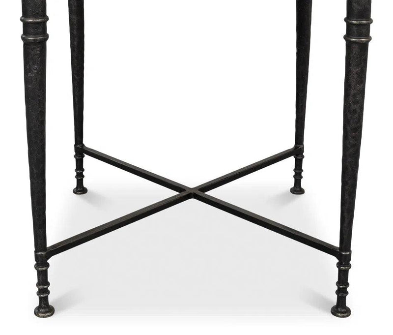 Nathaniel Elegance Side Table Side Tables LOOMLAN By Sarreid