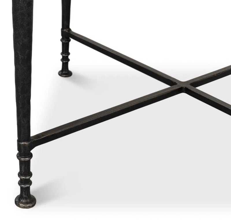 Nathaniel Elegance Side Table Side Tables LOOMLAN By Sarreid