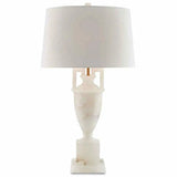 Natural Coffee Bronze Clifford Table Lamp Table Lamps LOOMLAN By Currey & Co