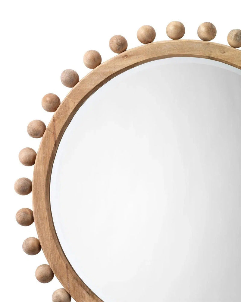 Natural Fir Wood Brighton Wall Mirror Wall Mirrors LOOMLAN By Jamie Young