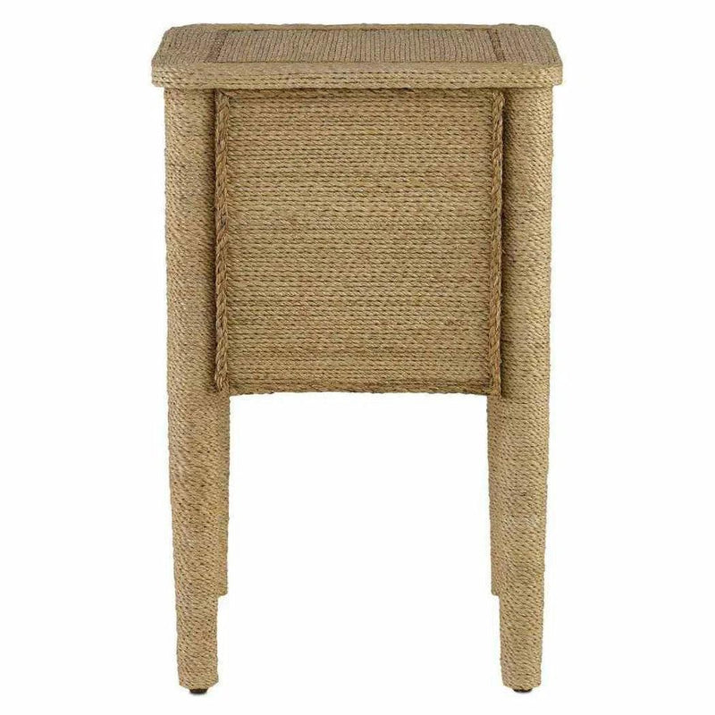 Natural Kaipo Small Accent Cabinet Nightstands LOOMLAN By Currey & Co