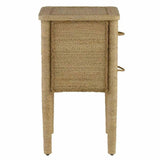 Natural Kaipo Small Accent Cabinet Nightstands LOOMLAN By Currey & Co