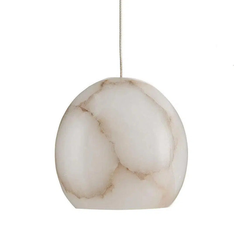 Natural Lazio Round 15-Light Multi-Drop Pendant Pendants LOOMLAN By Currey & Co