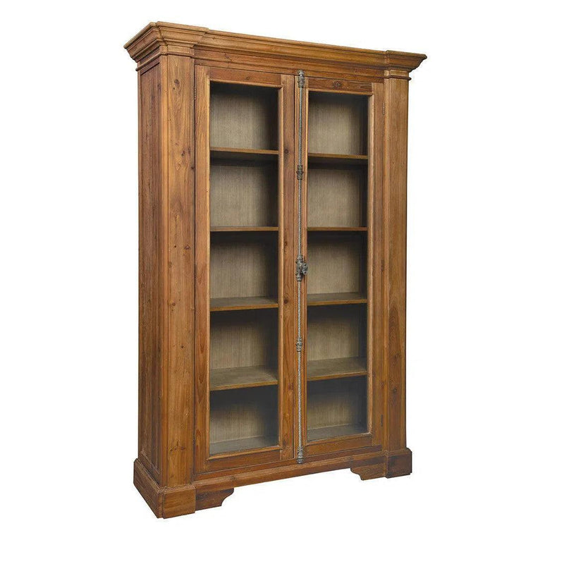 Natural Lithia Cabinet Bookcases LOOMLAN By Furniture Classics