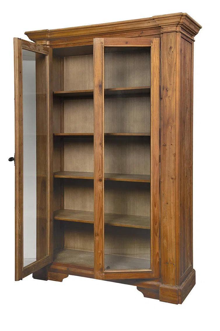 Natural Lithia Cabinet Bookcases LOOMLAN By Furniture Classics