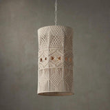 Natural Whitewash Mod Pendant Pendants LOOMLAN By Currey & Co