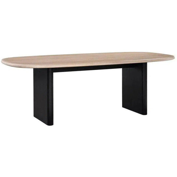 Natural Wood Rectangle Dining Table Collection Dining Tables LOOMLAN By Moe's Home