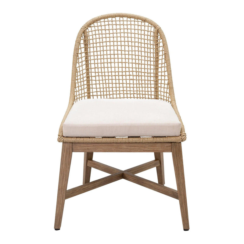 Nautilus Dining Chair Set of Two by John Kelly - Natural Outdoor Outdoor Dining Chairs LOOMLAN By Seasonal Living