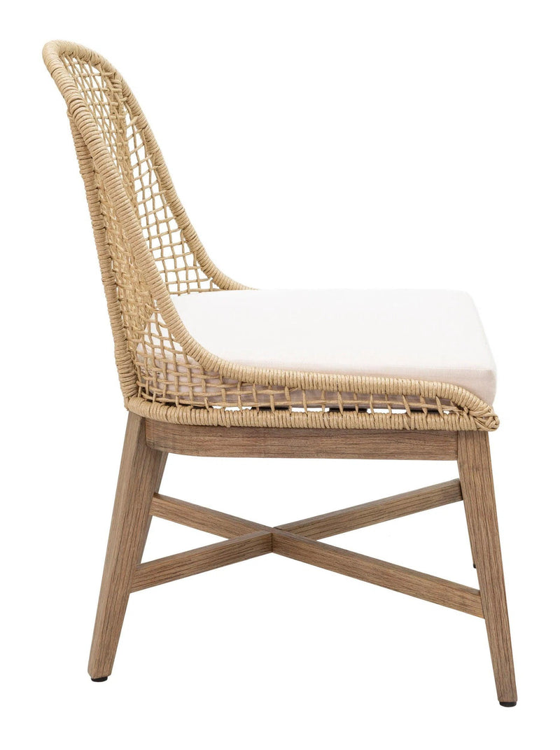 Nautilus Dining Chair Set of Two by John Kelly - Natural Outdoor Outdoor Dining Chairs LOOMLAN By Seasonal Living