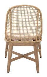 Nautilus Dining Chair Set of Two by John Kelly - Natural Outdoor Outdoor Dining Chairs LOOMLAN By Seasonal Living