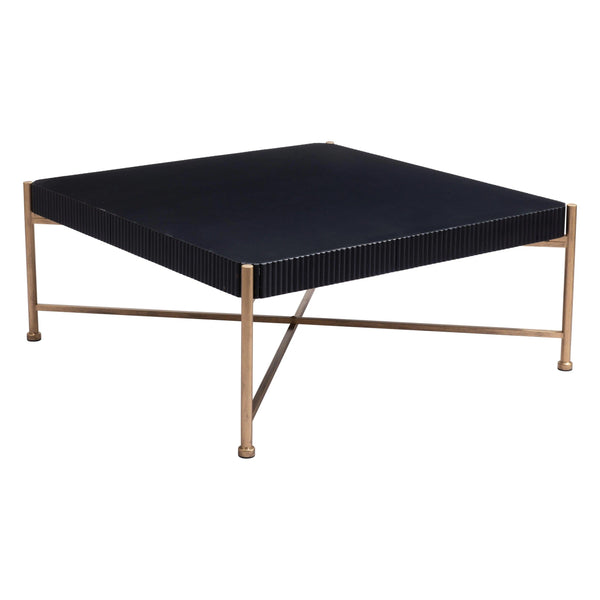 Nazaire Coffee Table Black Coffee Tables LOOMLAN By Zuo Modern