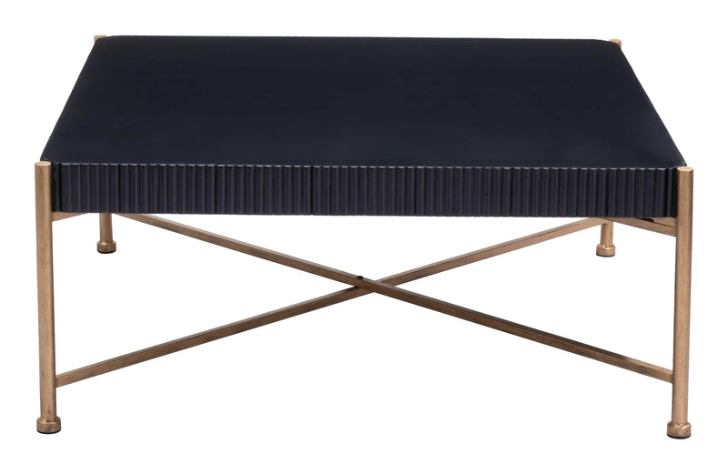 Nazaire Coffee Table Black Coffee Tables LOOMLAN By Zuo Modern