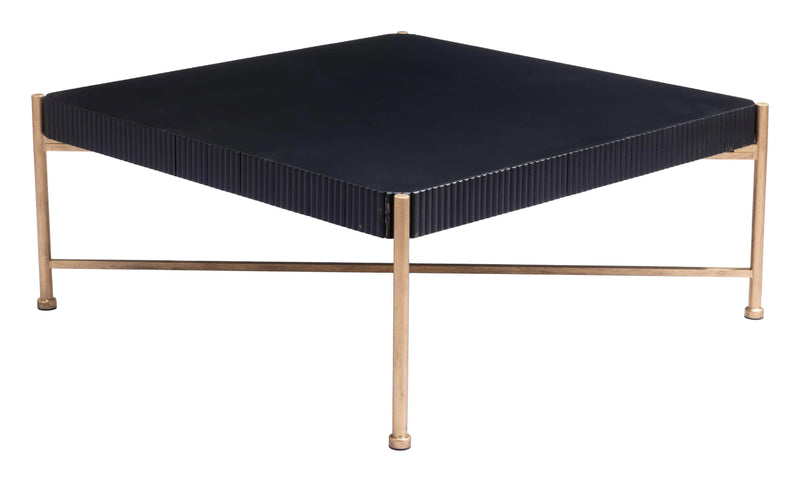 Nazaire Coffee Table Black Coffee Tables LOOMLAN By Zuo Modern