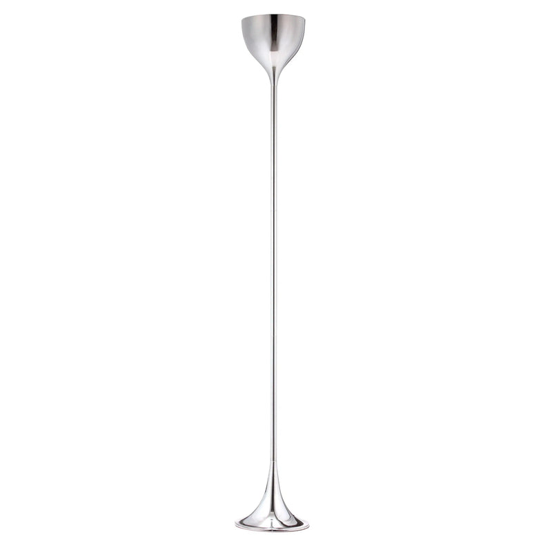 Neutrino Floor Lamp Chrome Floor Lamps LOOMLAN By Zuo Modern