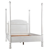 New Douglas Wood White Washed Bed Frame Beds LOOMLAN By Noir