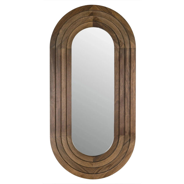 New Fuss Wood Vertical Mirror Wall Mirrors LOOMLAN By Noir