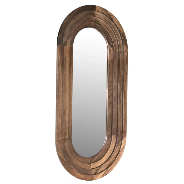 New Fuss Wood Vertical Mirror Wall Mirrors LOOMLAN By Noir