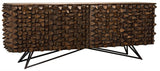 New York Wood and Steel Sideboard Sideboards LOOMLAN By Noir