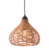 Nezz Ceiling Lamp Natural Pendants LOOMLAN By Zuo Modern