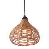 Nezz Ceiling Lamp Natural Pendants LOOMLAN By Zuo Modern