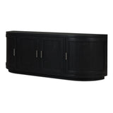 Nicola Natural Wood Media Cabinet TV Stands & Media Centers LOOMLAN By Moe's Home