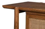 Nido Natural Wood 2 Door Rattan Sideboard Sideboards LOOMLAN By Sarreid