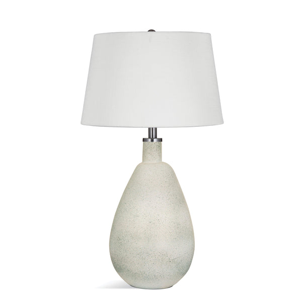 Niello Ceramic White Table Lamp Table Lamps LOOMLAN By Bassett Mirror