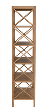 Nikolai Bookcase, White Oak Bookcases LOOMLAN By Noir