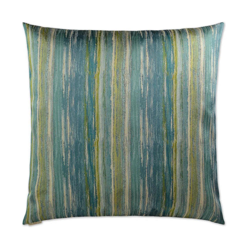 Nimby Aqua Green Throw Pillow With Insert Throw Pillows LOOMLAN By D.V. Kap