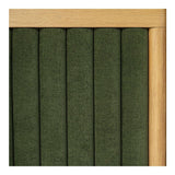 Nina Green Velvet Bed Frame Beds LOOMLAN By Moe's Home