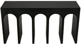 Noir Bridge Console Table Black Console Tables LOOMLAN By Noir