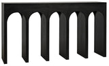 Noir Bridge Console Table Black Console Tables LOOMLAN By Noir